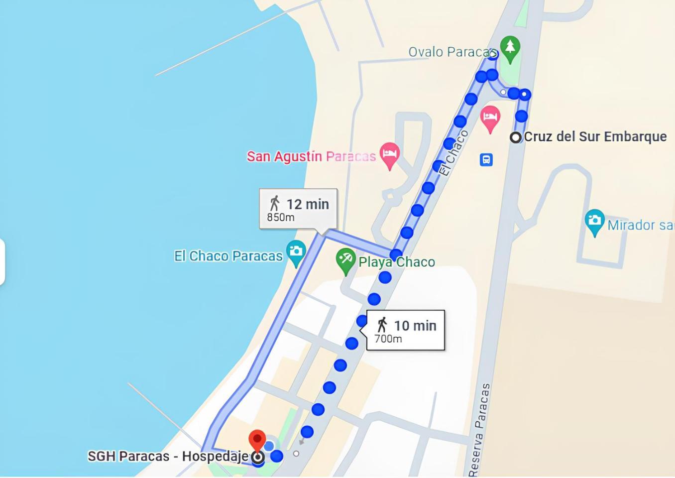 Sgh Paracas Hospedaje Zewnętrze zdjęcie