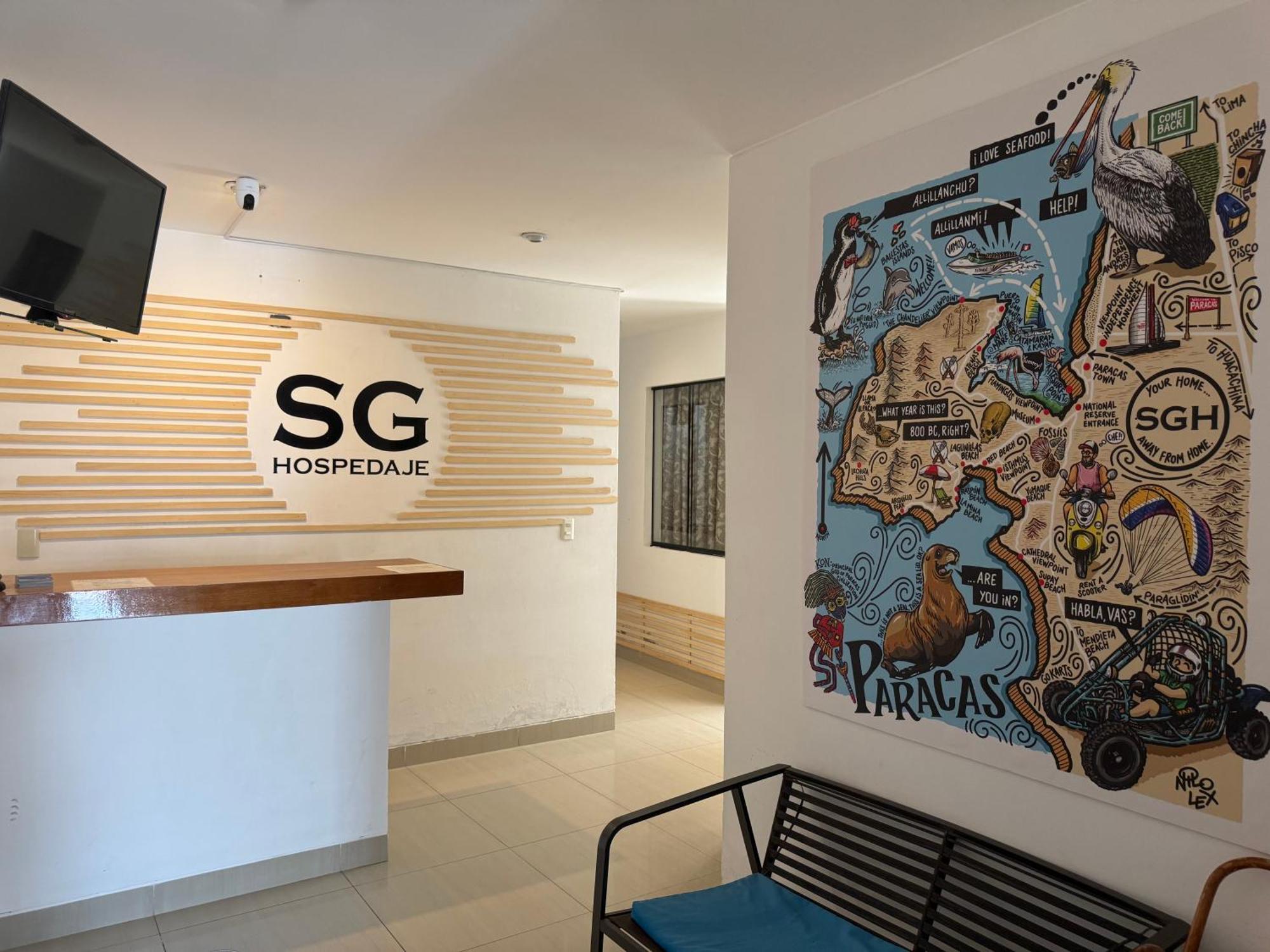 Sgh Paracas Hospedaje Zewnętrze zdjęcie